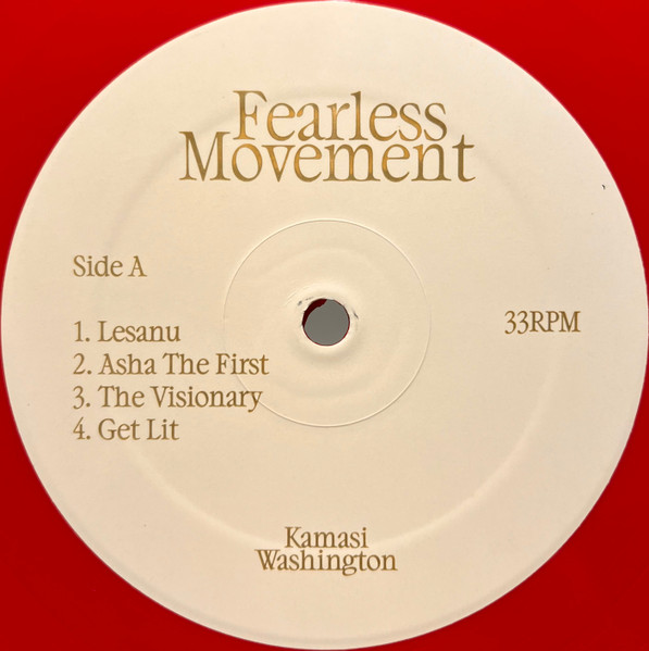 WASHINGTON KAMASI – FEARLESS MOVEMENT red & blue vinyl LP2