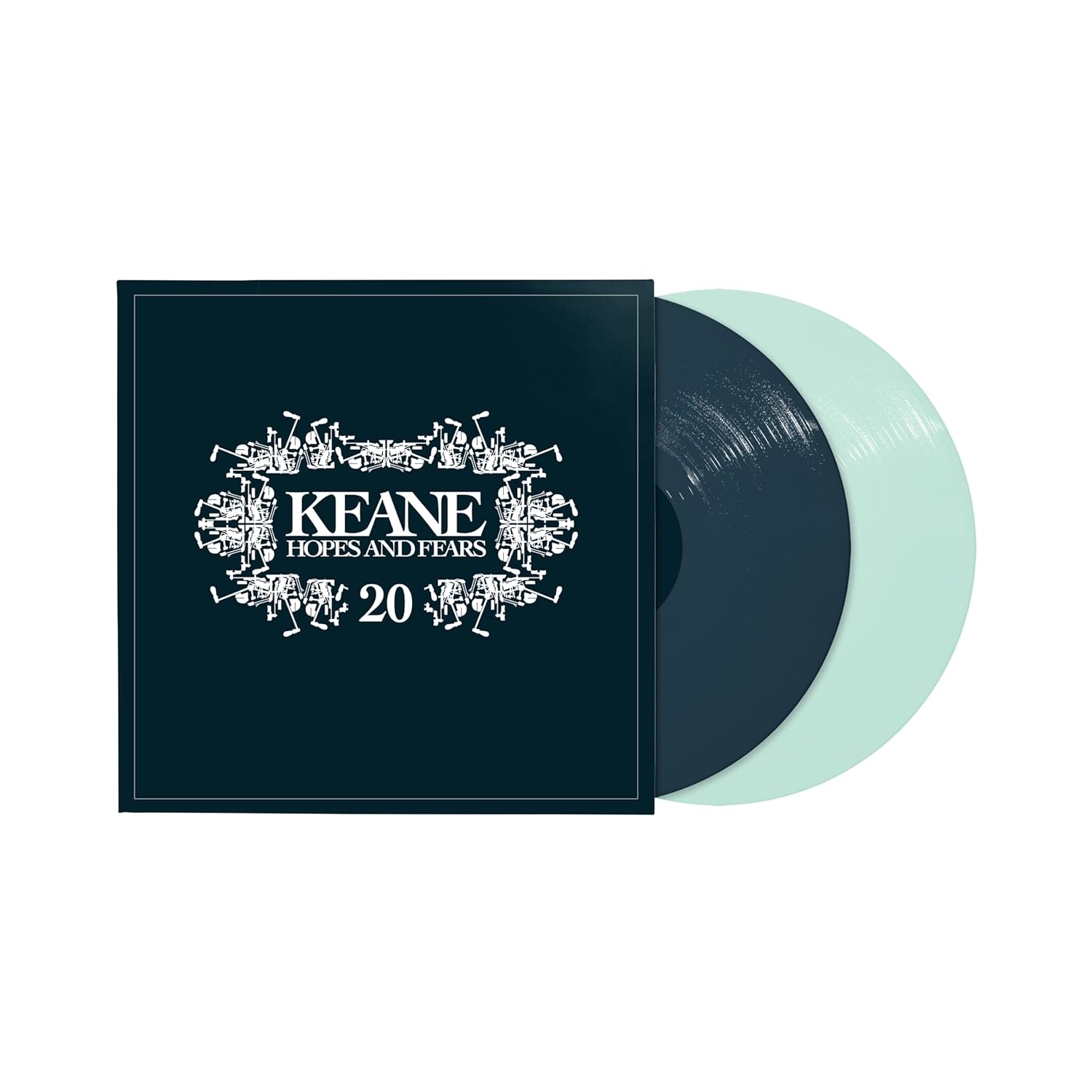KEANE – HOPES AND FEARS 20th anniversary blue vinyl LP2