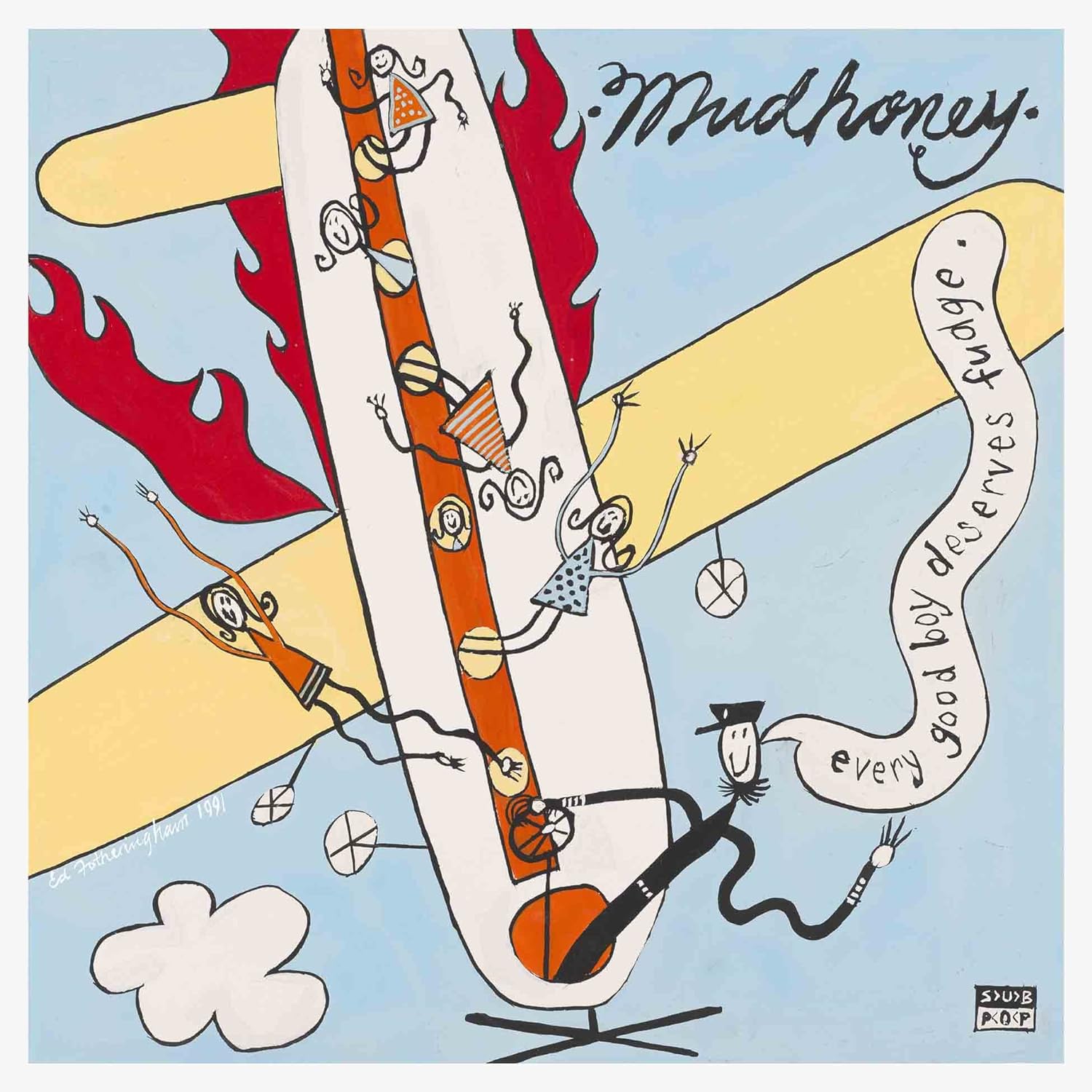 MUDHONEY – EVERY GOOD BOY DESERVES FUDGE ltd colored vinyl LP2