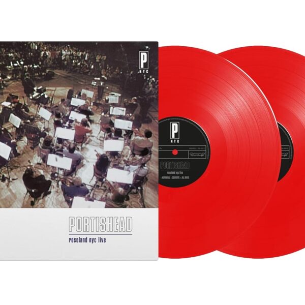 PORTISHEAD – ROSELAND NYC LIVE 25th anniversary red vinyl LP2