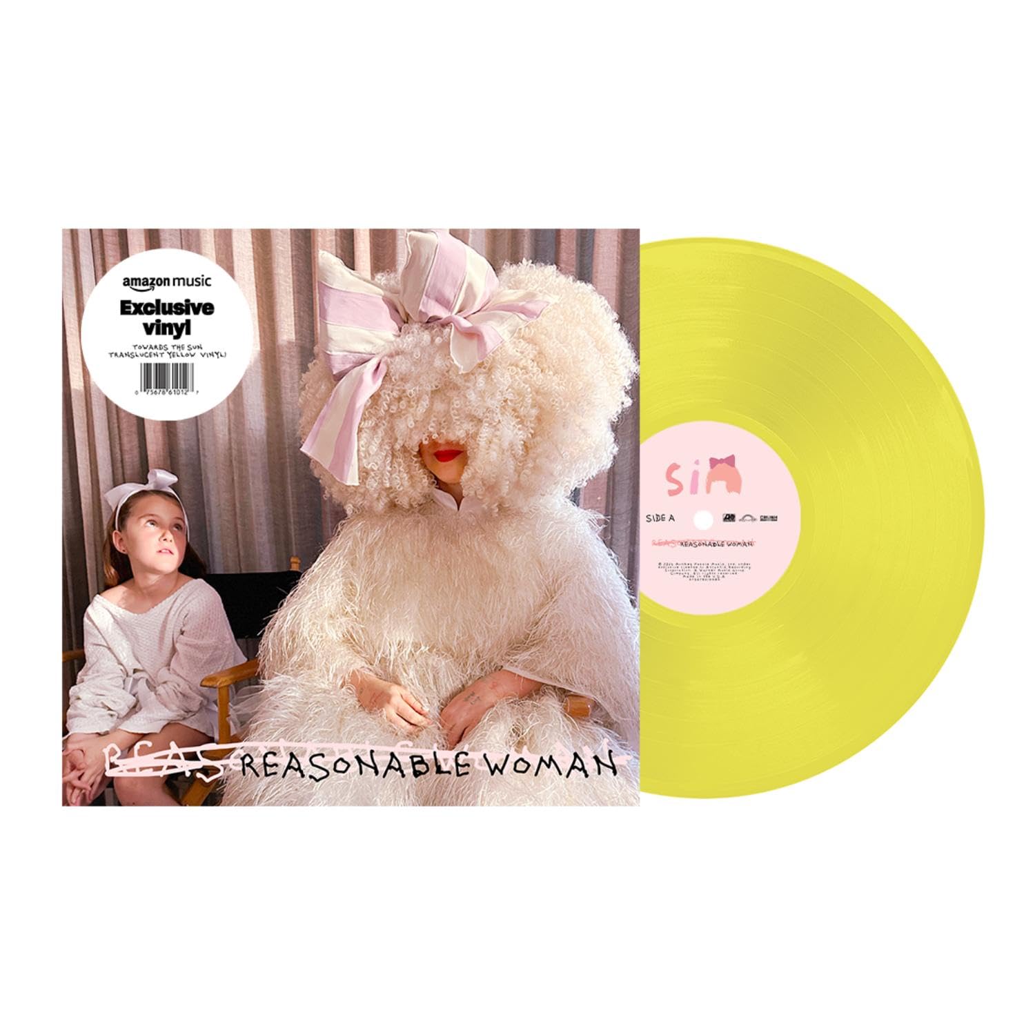 SIA – REASONABLE WOMAN yellow vinyl LP