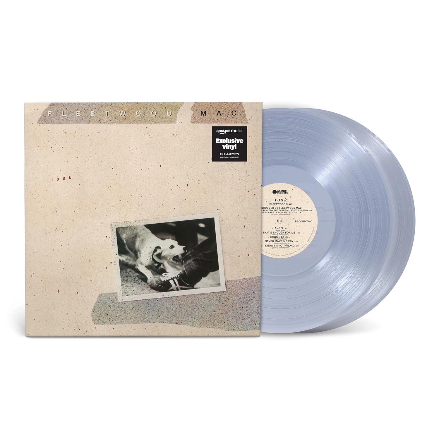 FLEETWOOD MAC – TUSK clear vinyl LP2