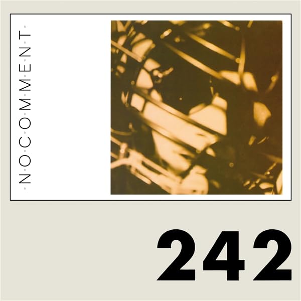 FRONT 242 – NO COMMENT crystal clear vinyl LP