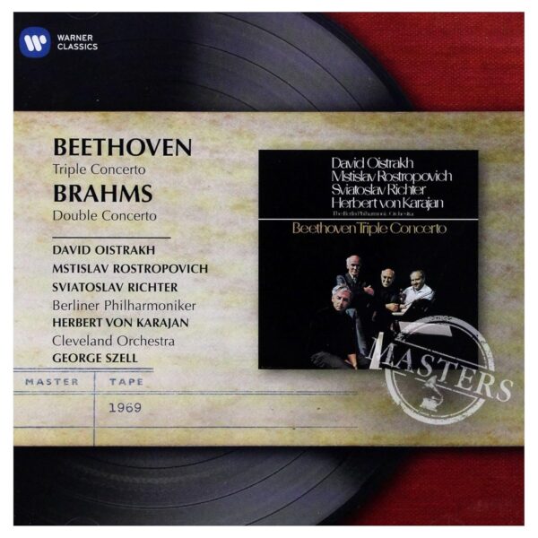 BEETHOVEN/BRAHMS – TRIPLE CONCERTO/DOUBLE CONCERTO CD