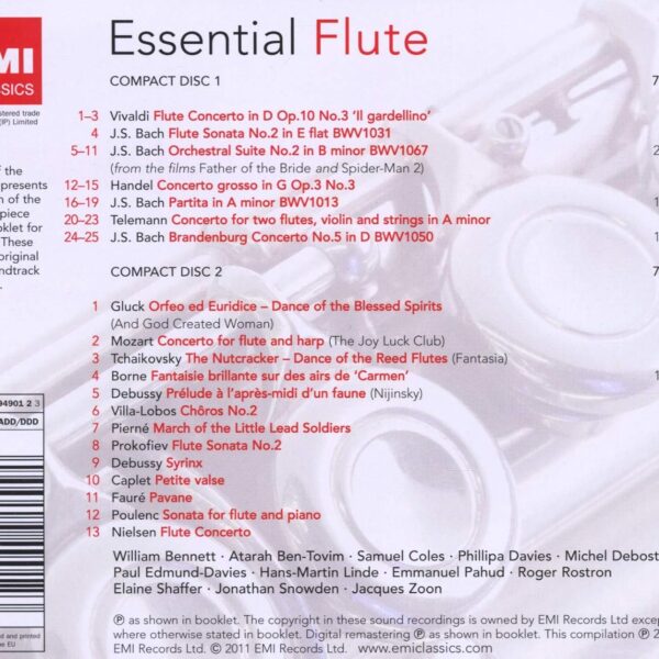 V.A. – ESSENTIAL FLUTE CD2