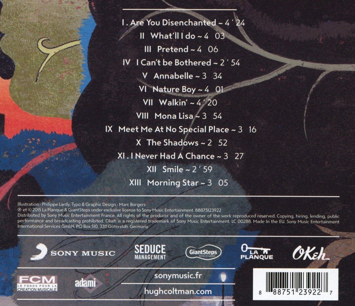 COLTMAN HUGH – SHADOWS SONGS OF NAT KING COLE CD