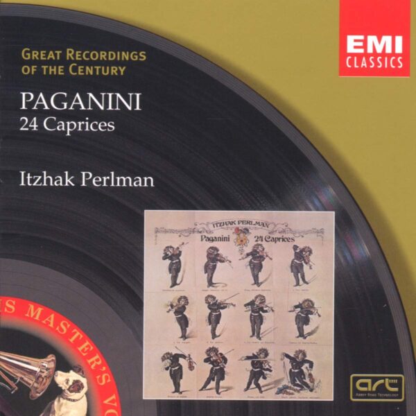 PAGANINI/PERLMAN – 24 CAPRICES CD