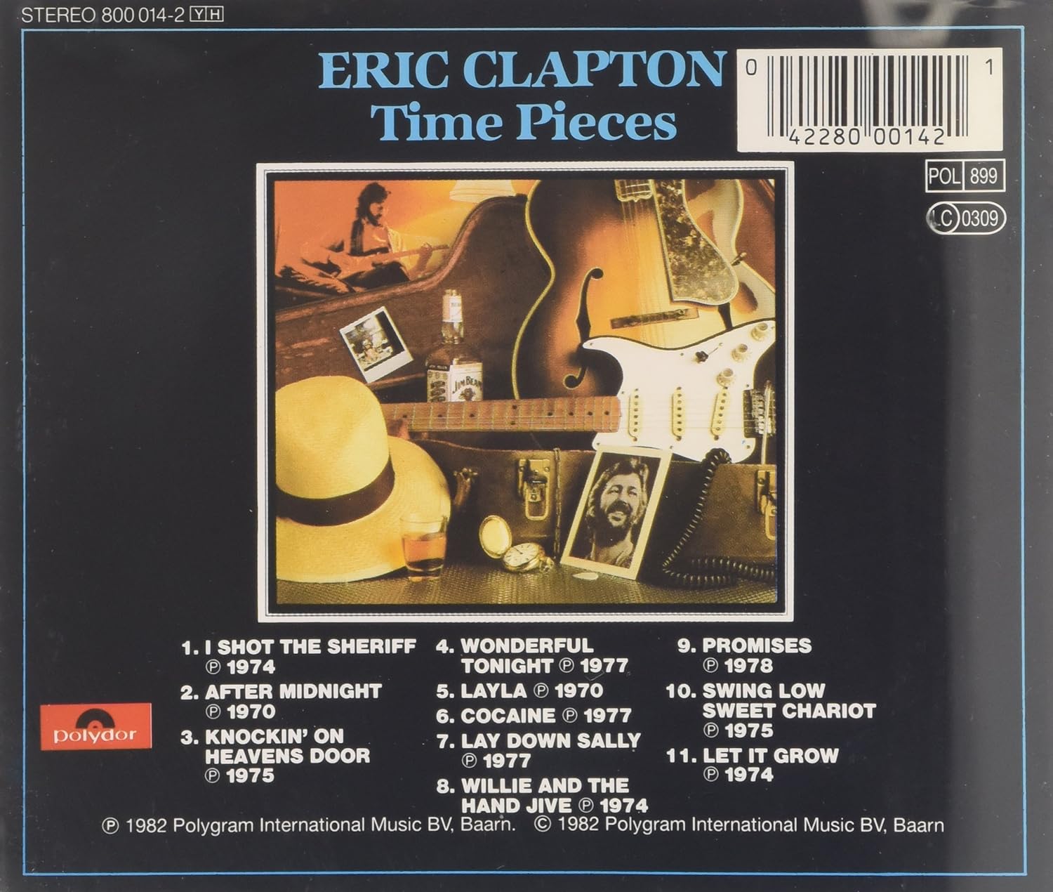CLAPTON ERIC – TIMEPIECES Best Of CD