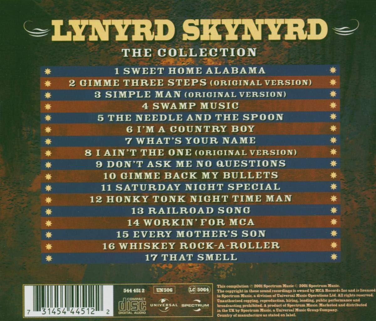 LYNYRD SKYNYRD – COLLECTION CD