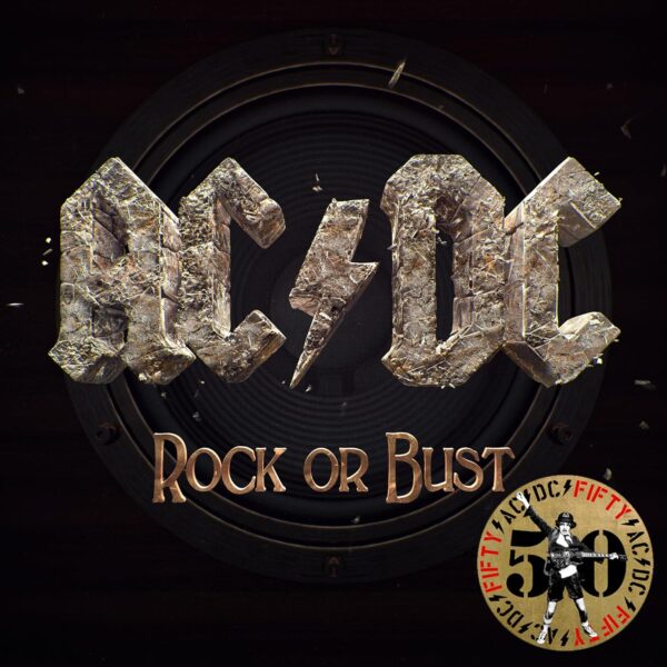 AC/DC – ROCK OR BUST gold coloured vinyl LP2