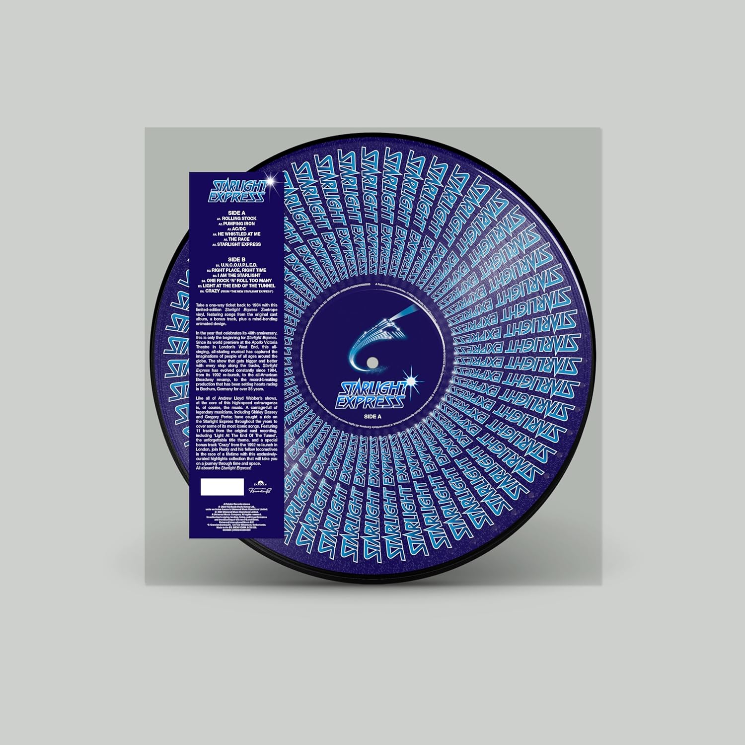 WEBBER ANDREW LLOYD – STARLIGHT EXPRESS [Zoetrope Vinyl] [Picture Disc]