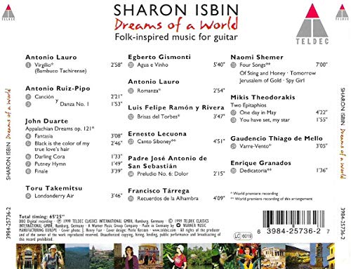 ISBIN SHARON – DREAMS OF A WORLD CD