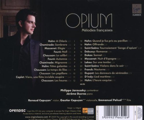 JAROUSSKY PHILIPPE – OPIUM CD