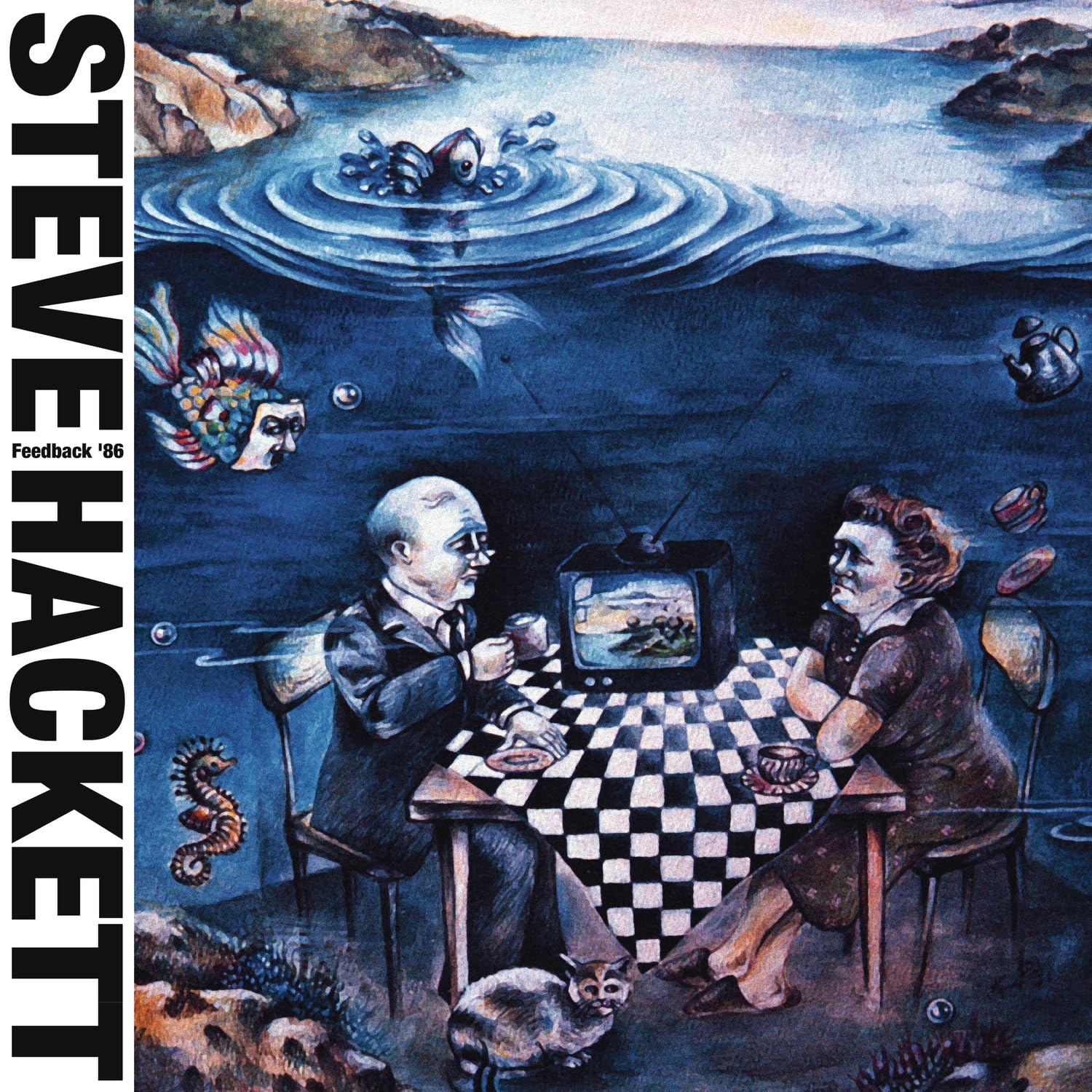 HACKETT STEVE –  FEEDBACK 86′ LP