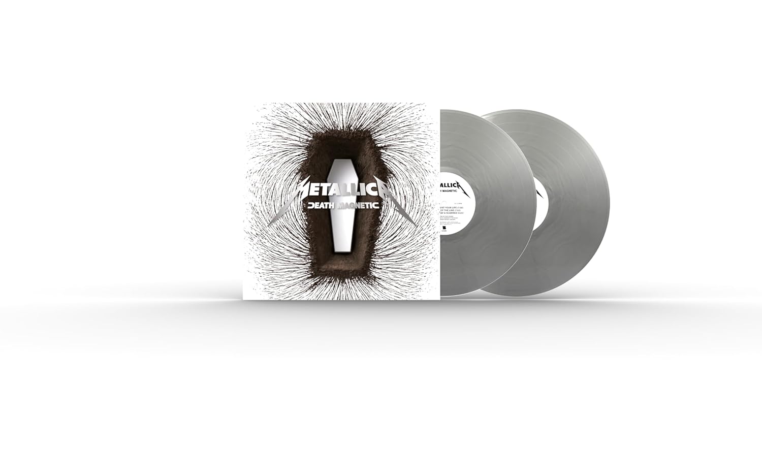 METALLICA – DEATH MAGNETIC ltd magnetic silver vinyl LP2