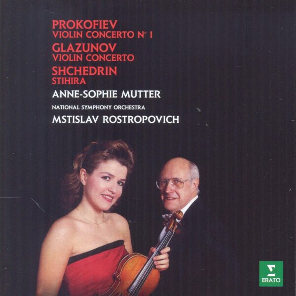 PROKOFIEV/GLAZUNOV/MUTTER – VIOLIN CONCERTOS CD ( Rostropowitsch,M.)