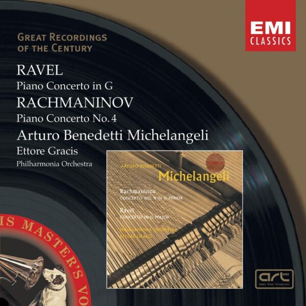 RACHMANINOV/RAVEL/MICHELANGELI – PIANO CONCERTOS CD