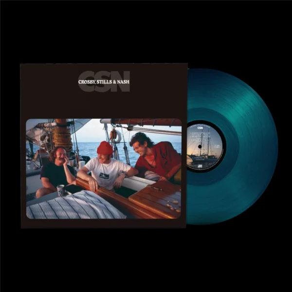 CROSBY STILLS & NASH – CSN sea blue vinyl LP