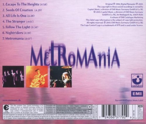 ELOY – METROMANIA CD