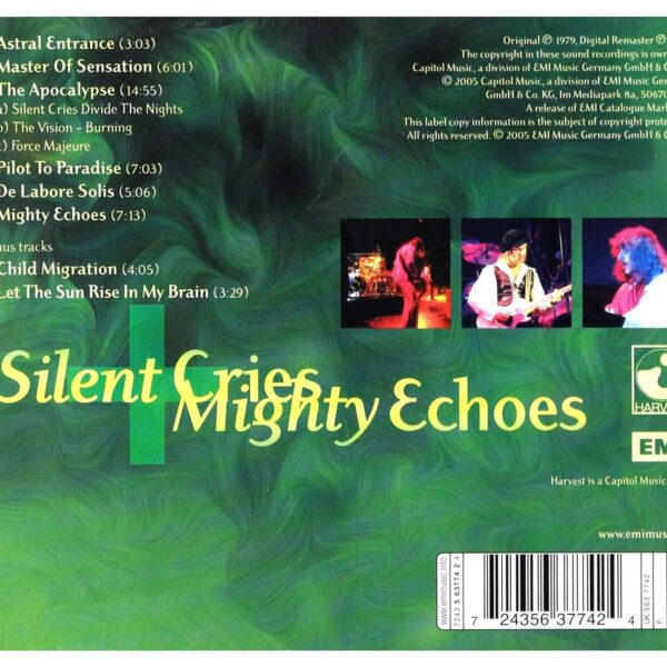 ELOY – SILENT CRIES AND MIGHTY ECHOES CD