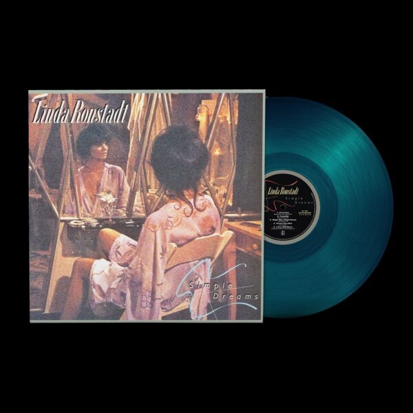 RONSTADT LINDA – SIMPLE DREAMS sea blue vinyl LP