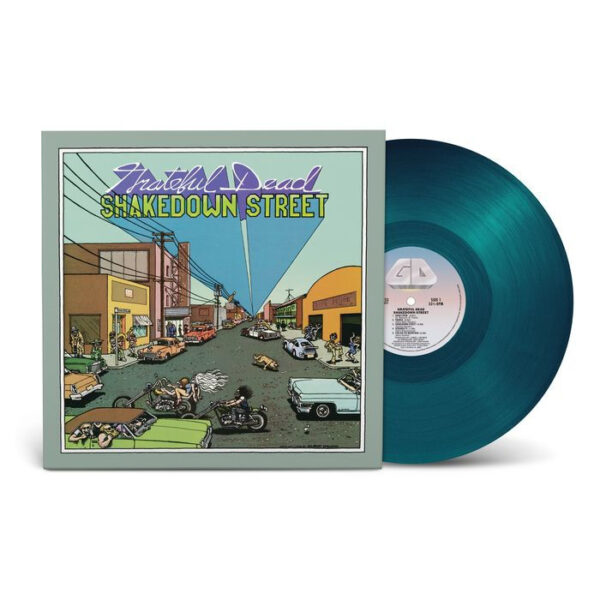 GRATEFUL DEAD – SHAKEDOWN STREET sea blue vinyl LP