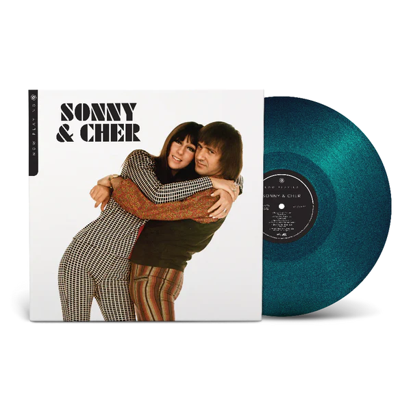 SONNY & CHER – NOW PLAYING sea blue vinyl LP