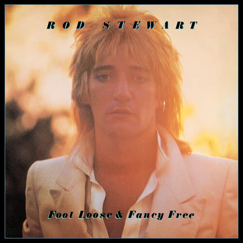 STEWART ROD – FOOT LOOSE & FANCY FREE sea blue vinyl LP