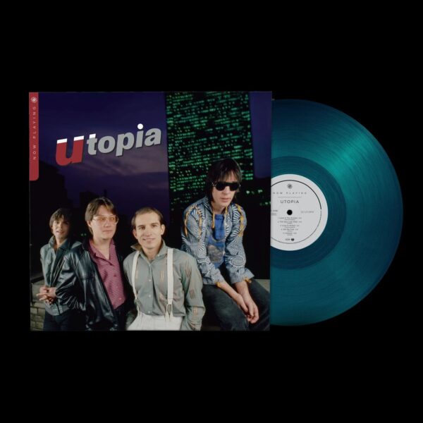 UTOPIA – NOW PLAYING sea blue vinyl LP