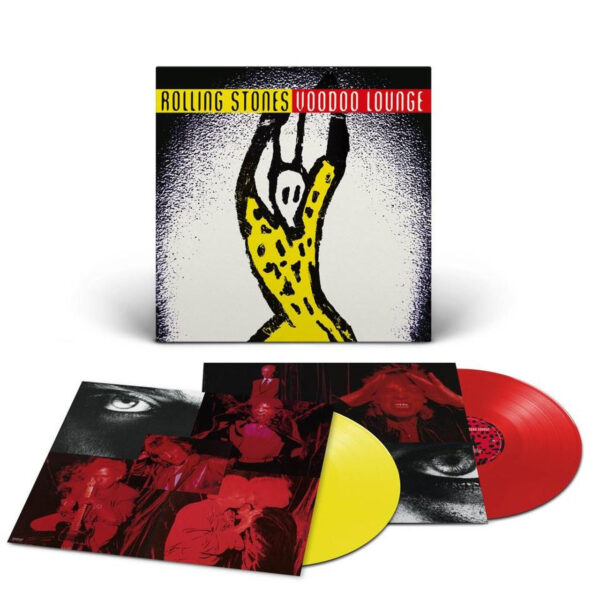 ROLLING STONES – VOODOO LOUNGE 30 anniversary red & yellow vinyl LP2