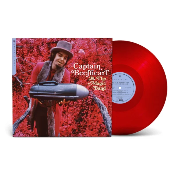 CAPTAIN BEEFHEART – NOW PLAYING red transparent vinyl LP