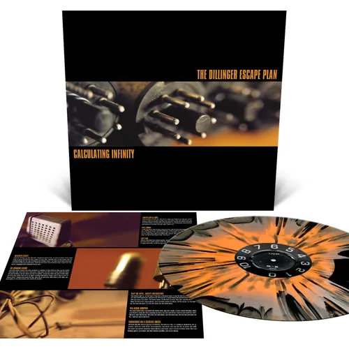 DILLINGER ESCAPE PLAN – CALCULATING INFINITY custom tri-color vinyl LP