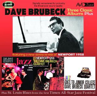 BRUBECK DAVE – THREE CLASSIC ALBUMS PLUS CD2