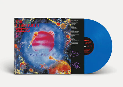 LIGHTINING SEEDS – SENSE blue vinyl LP