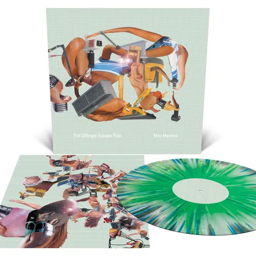 DILLINGER ESCAPE PLAN – MISS MACHINE custom tri-color vinyl LP