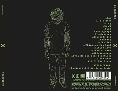 SHEERAN ED – X ltd CD