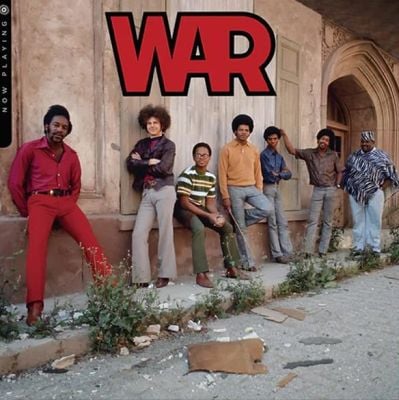 WAR – NOW PLAYING red transparent vinyl LP