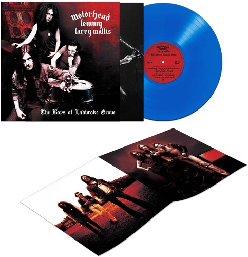 MOTORHEAD – BOYS OF LADBROKE GROVE blue vinyl LP