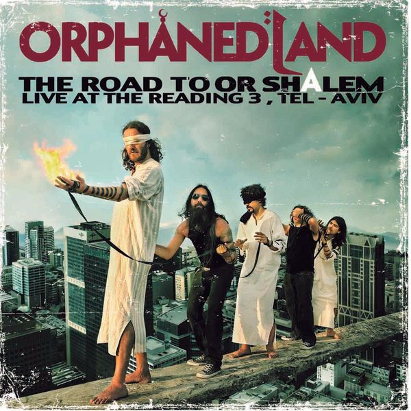 ORPHANED LAND – ROAD TO OR SHALEM transparent orange crush vinyl LP2