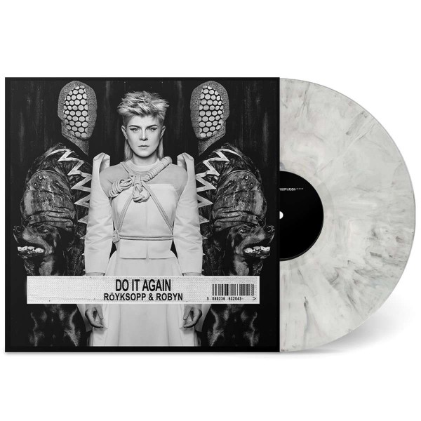 ROYKSOPP & ROBYN – DO IT AGAIN white marble vinyl LP