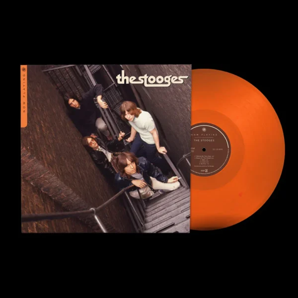 STOOGES – NOW PLAYING orange transparent vinyl LP