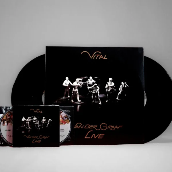 VAN DER GRAAF GENERATOR – VITAL LIVE REMASTERED LP2 GATEFOLD