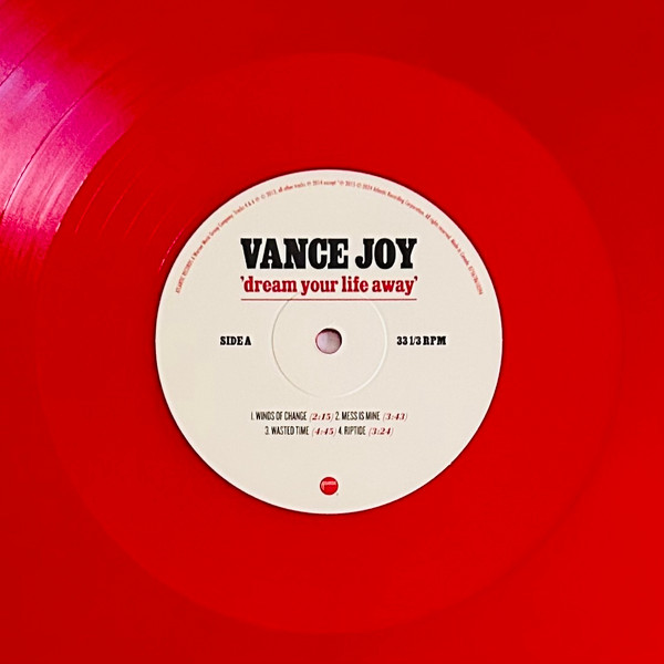 JOY VANCE – DREAM YOUR LIFE AWAY translucent red vinyl LP2