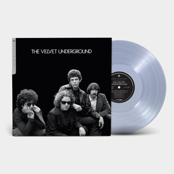 VELVET UNDERGROUND – NOW PLAYING crystal clear vinyl LP