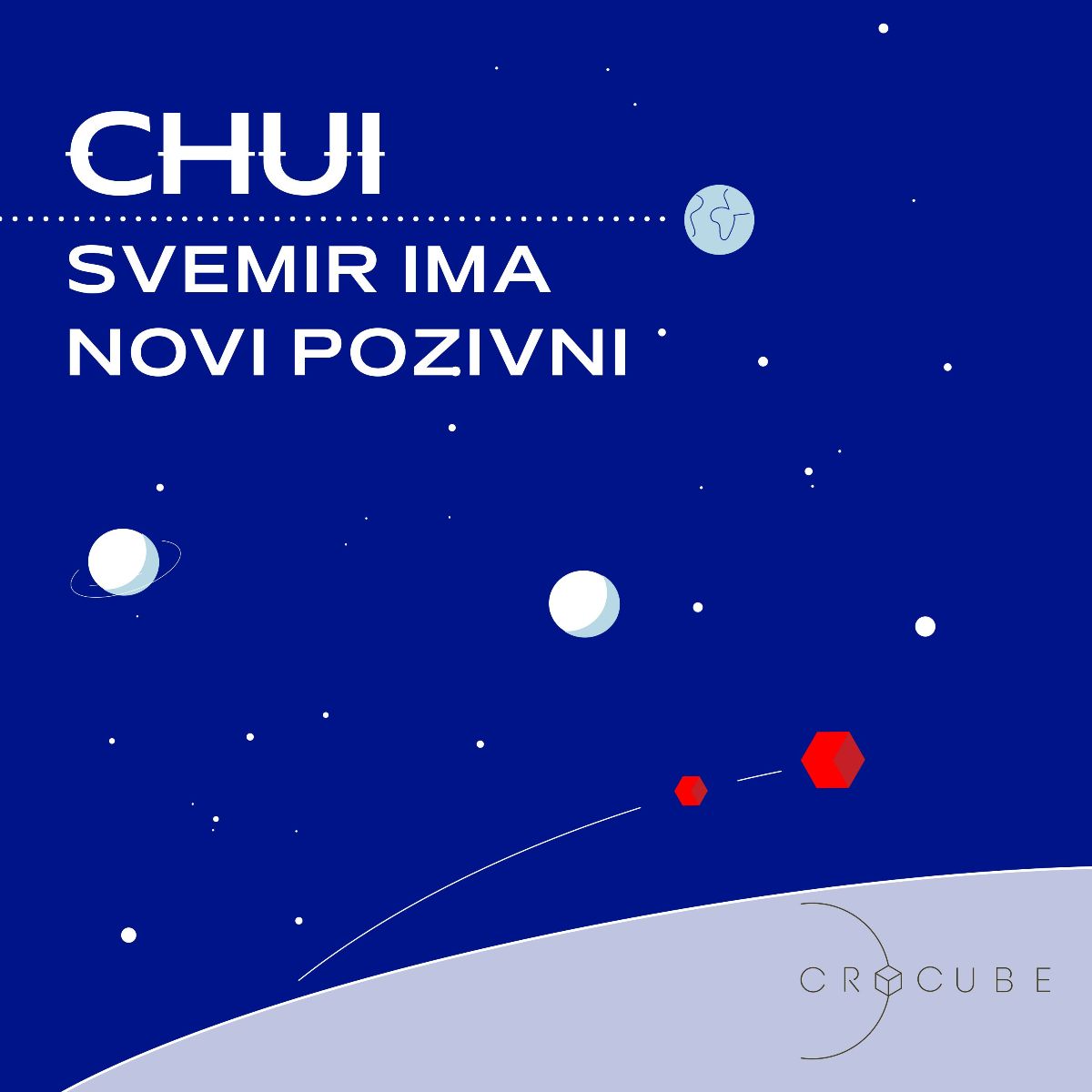 Trenutno pregledavate Novi singl grupe Chui putuje u svemir putem prvog hrvatskog satelita