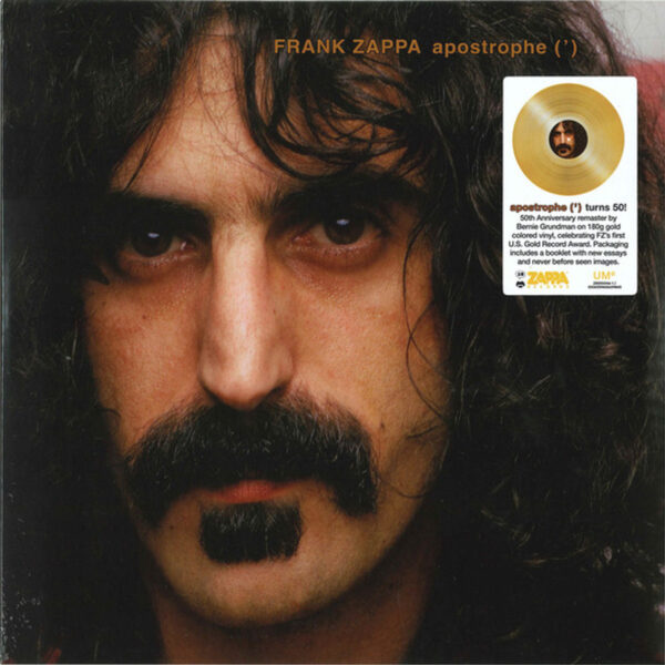 ZAPPA FRANK – APOSTROPHE gold vinyl LP