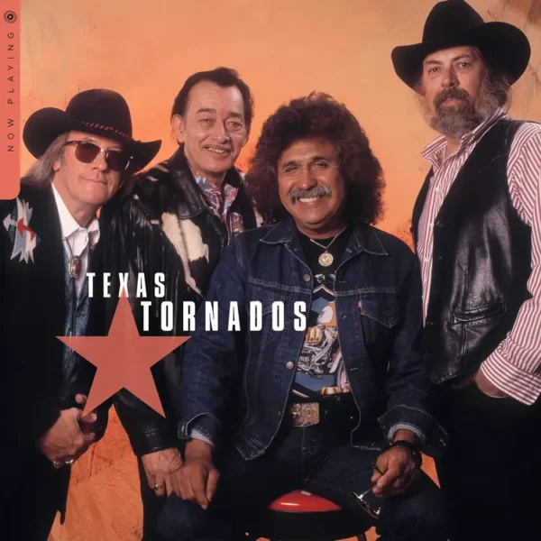 TEXAS TORNADOS – NOW PLAYING mesa red vinyl LP