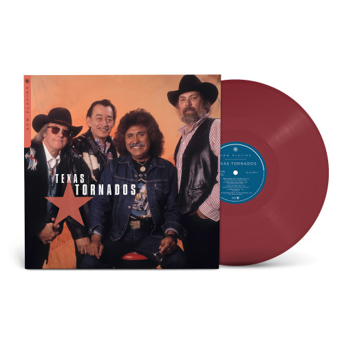 TEXAS TORNADOS – NOW PLAYING mesa red vinyl LP