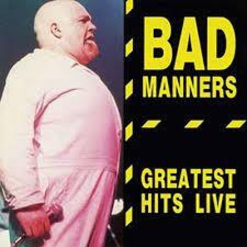 BAD MANNERS – GREATEST HITS LIVE clear vinyl LP