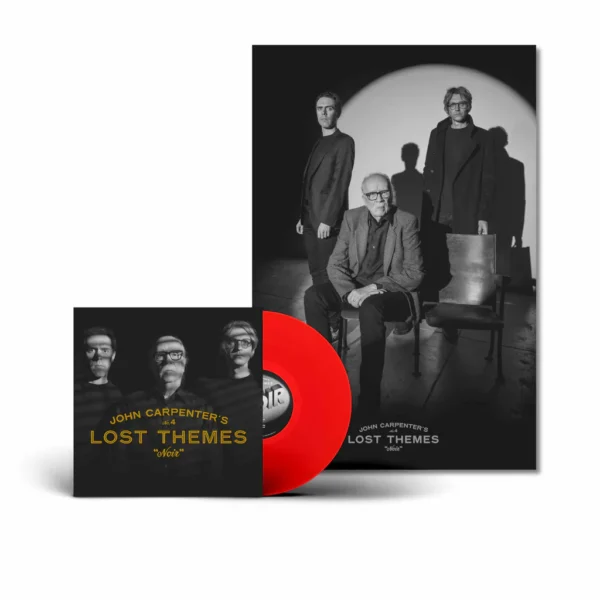 CARPENTER JOHN – LOST THEMES IV NOIR transparent red vinyl LP